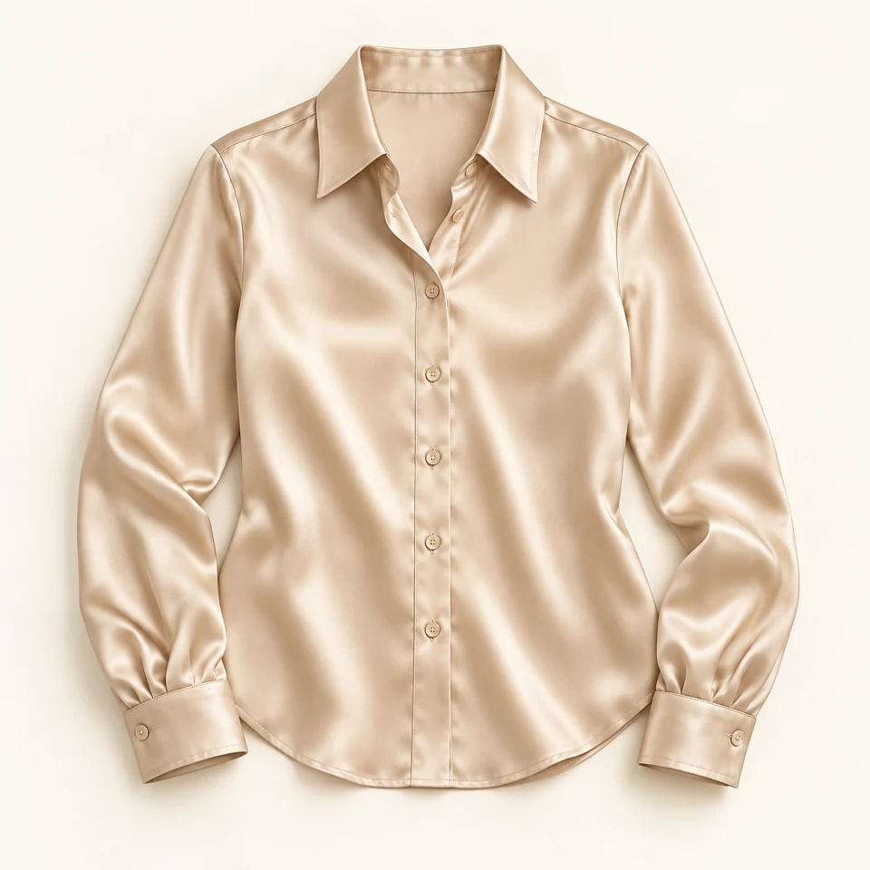 Satin Atelier Blouse